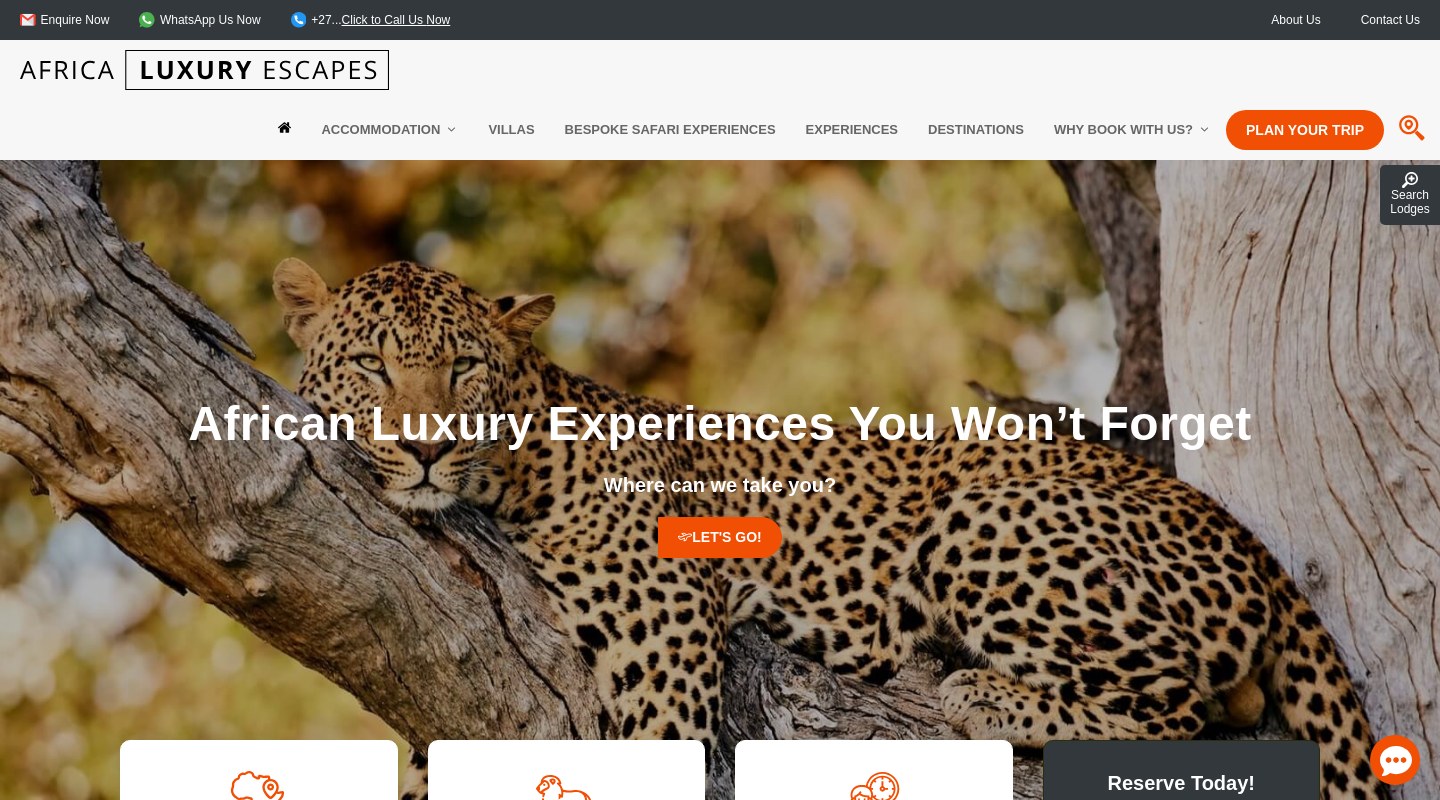 Africa Luxury Escapes