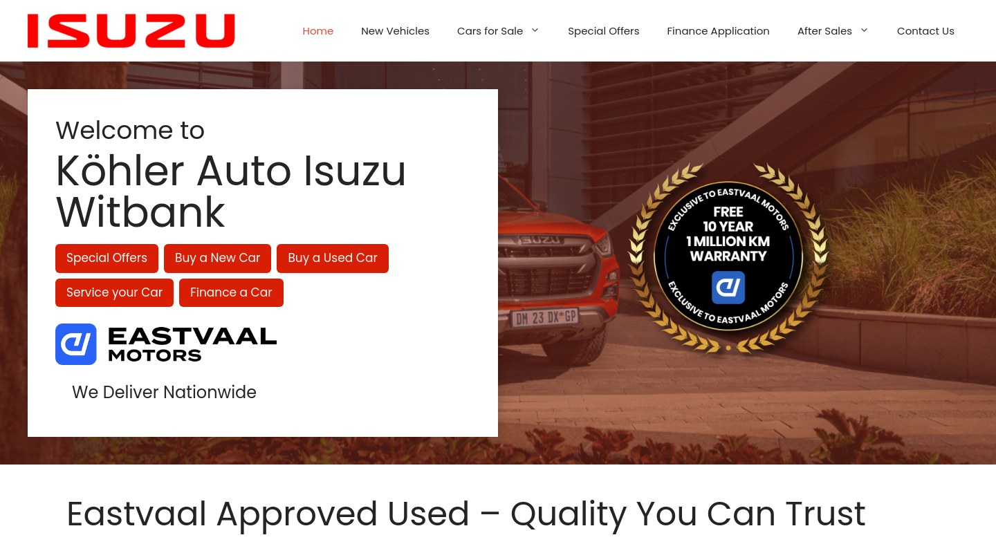 Isuzu Witbank