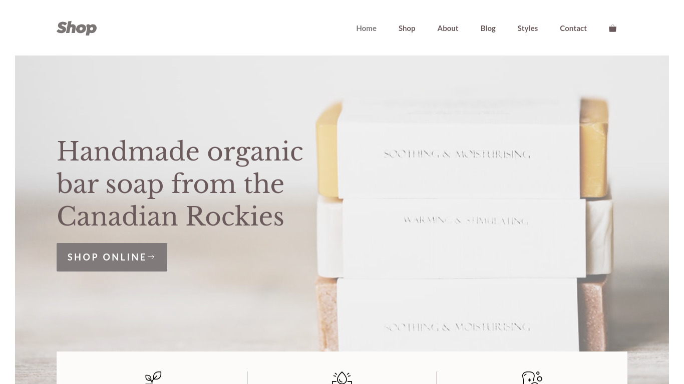 Shop Template - Ecommerce