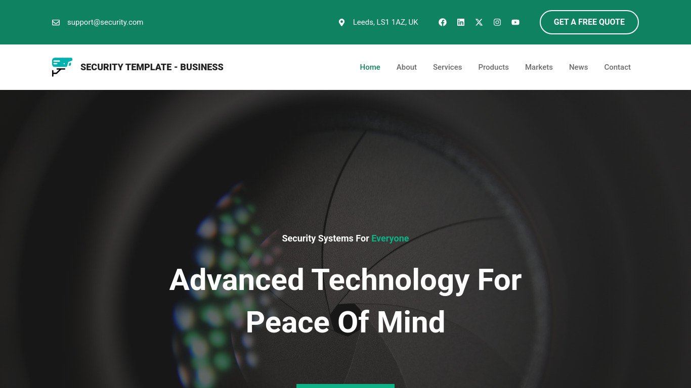 Security Template - Business