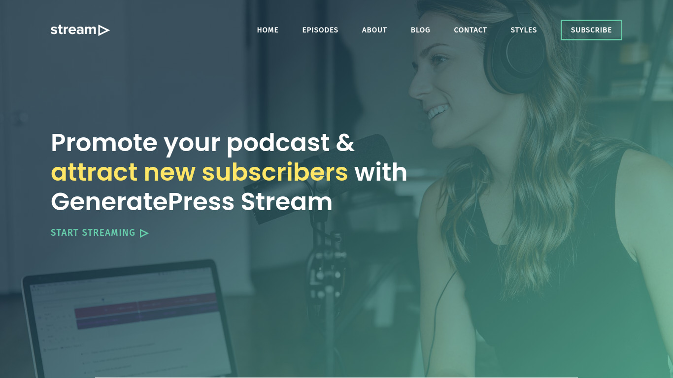 Media Stream Template - Business